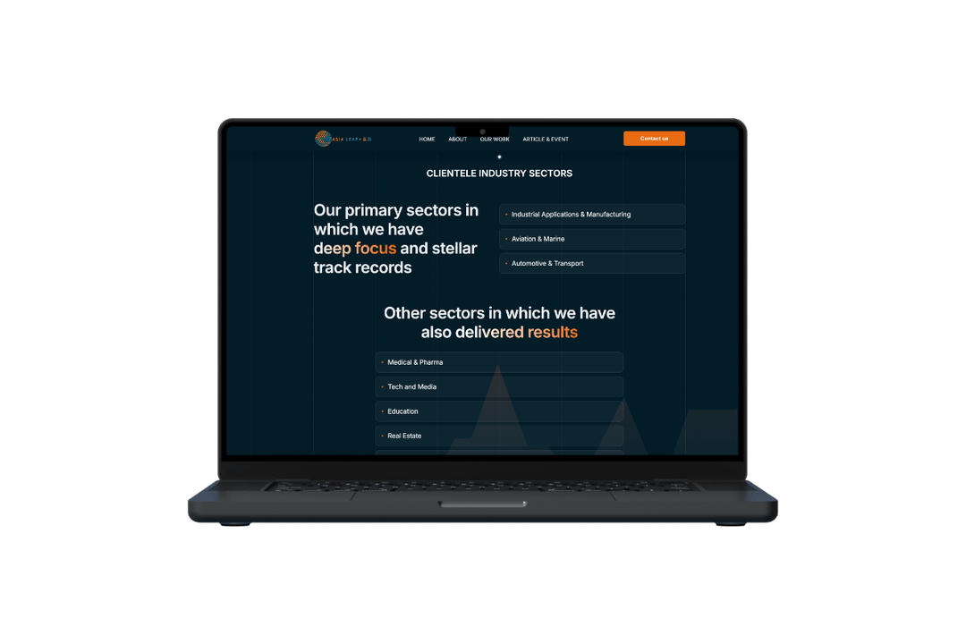 Tablet view of the dashboard home page. The application is designed to be responsive to all platforms and devices.